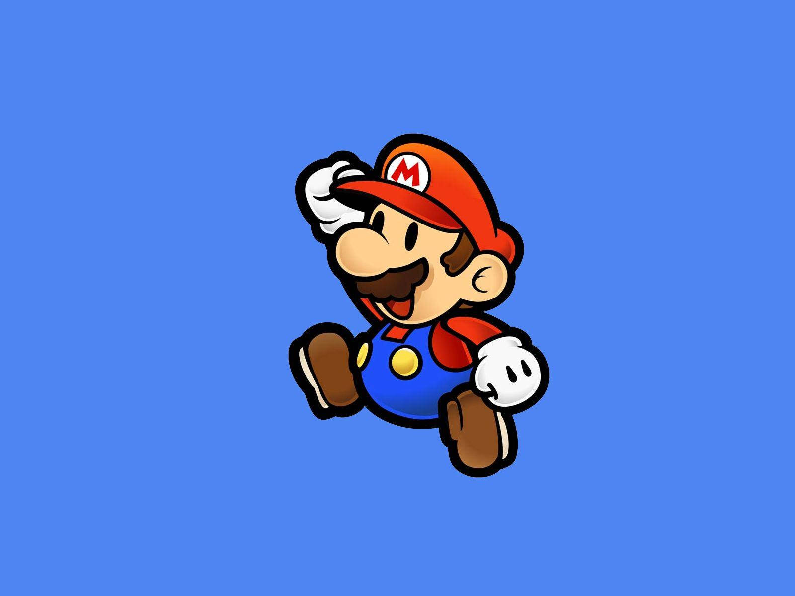 Supermario-tecknad Serie. Wallpaper