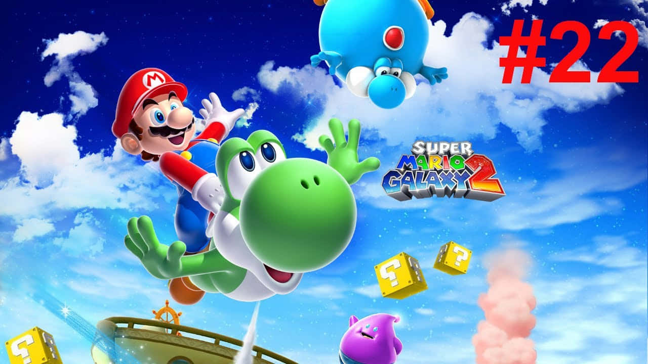 Exploranuevas Galaxias Con Super Mario Galaxy Fondo de pantalla
