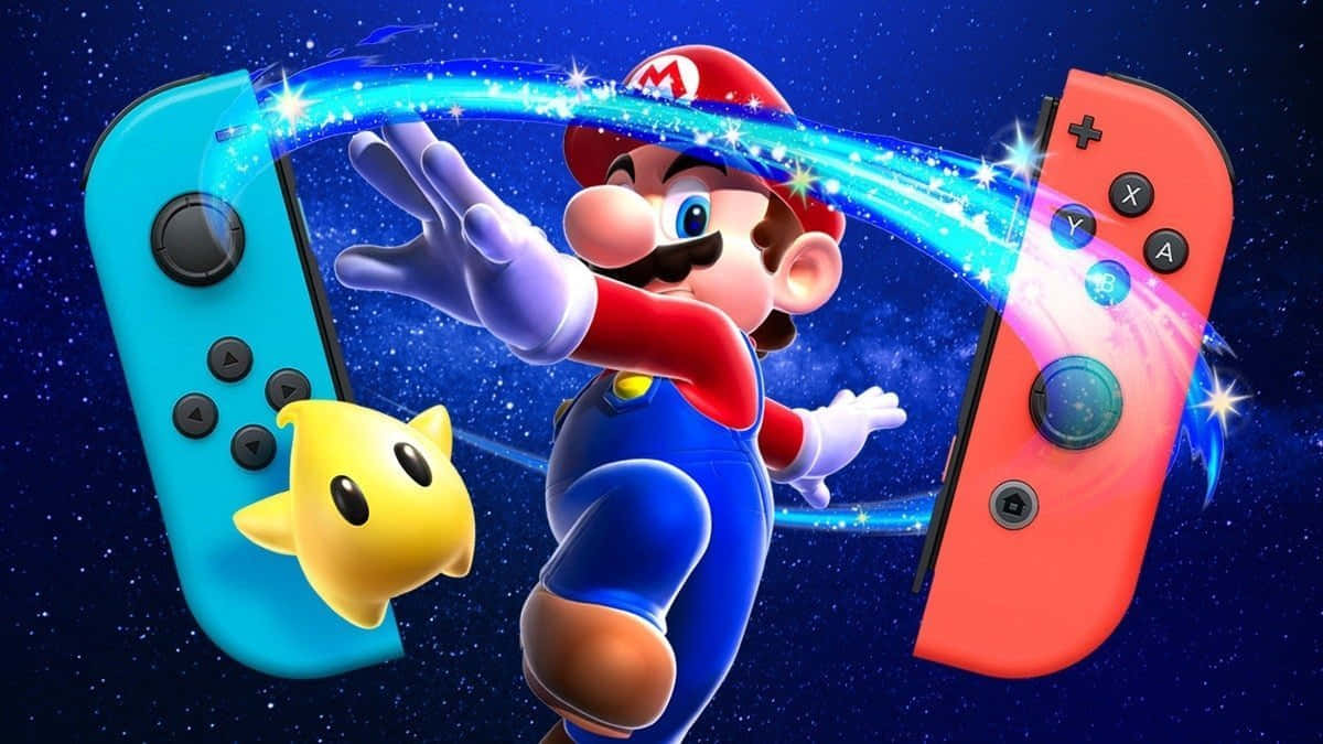 Exploragalaxias Y Desbloquea Niveles En Super Mario Galaxy Fondo de pantalla
