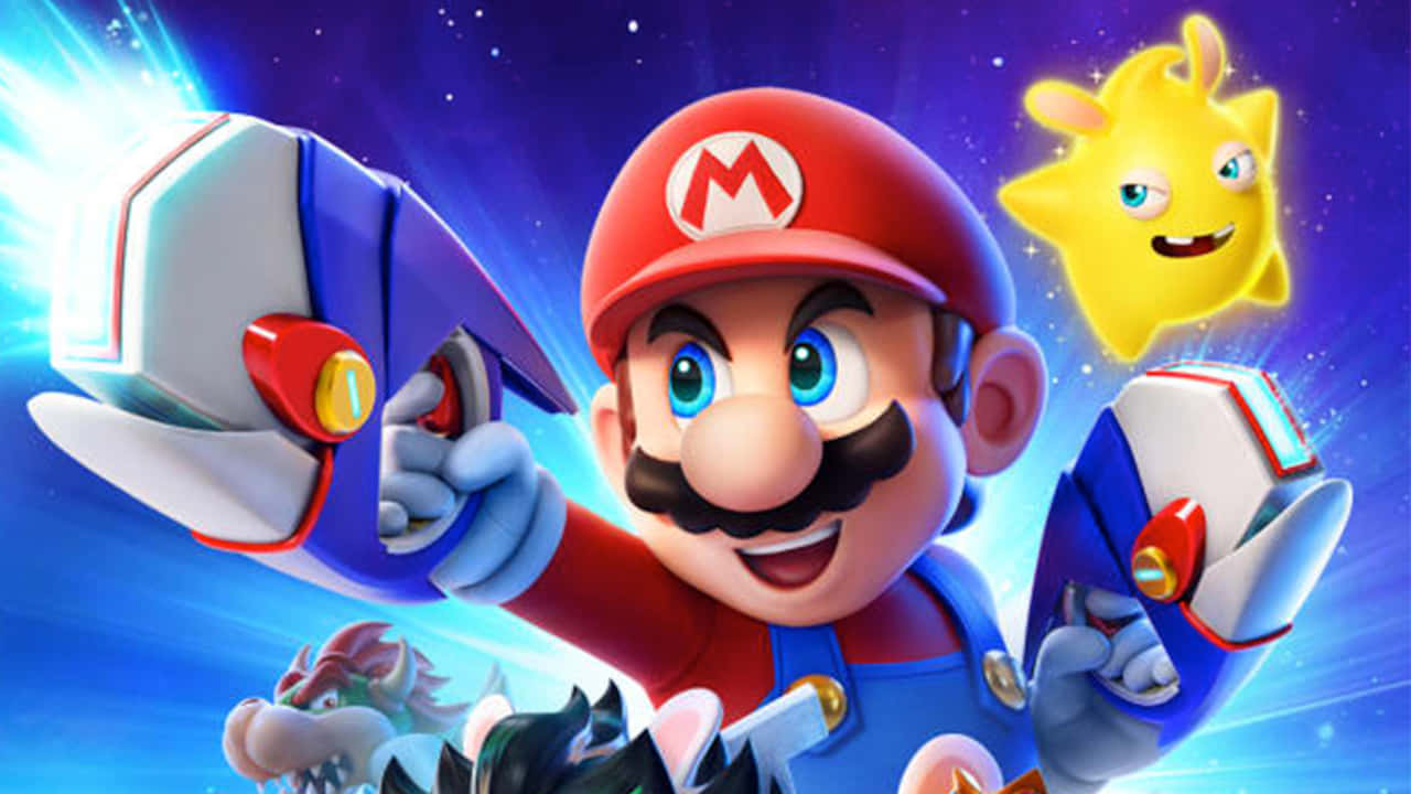 Exploring the Outer Reaches of the Galaxy with Super Mario Wallpaper