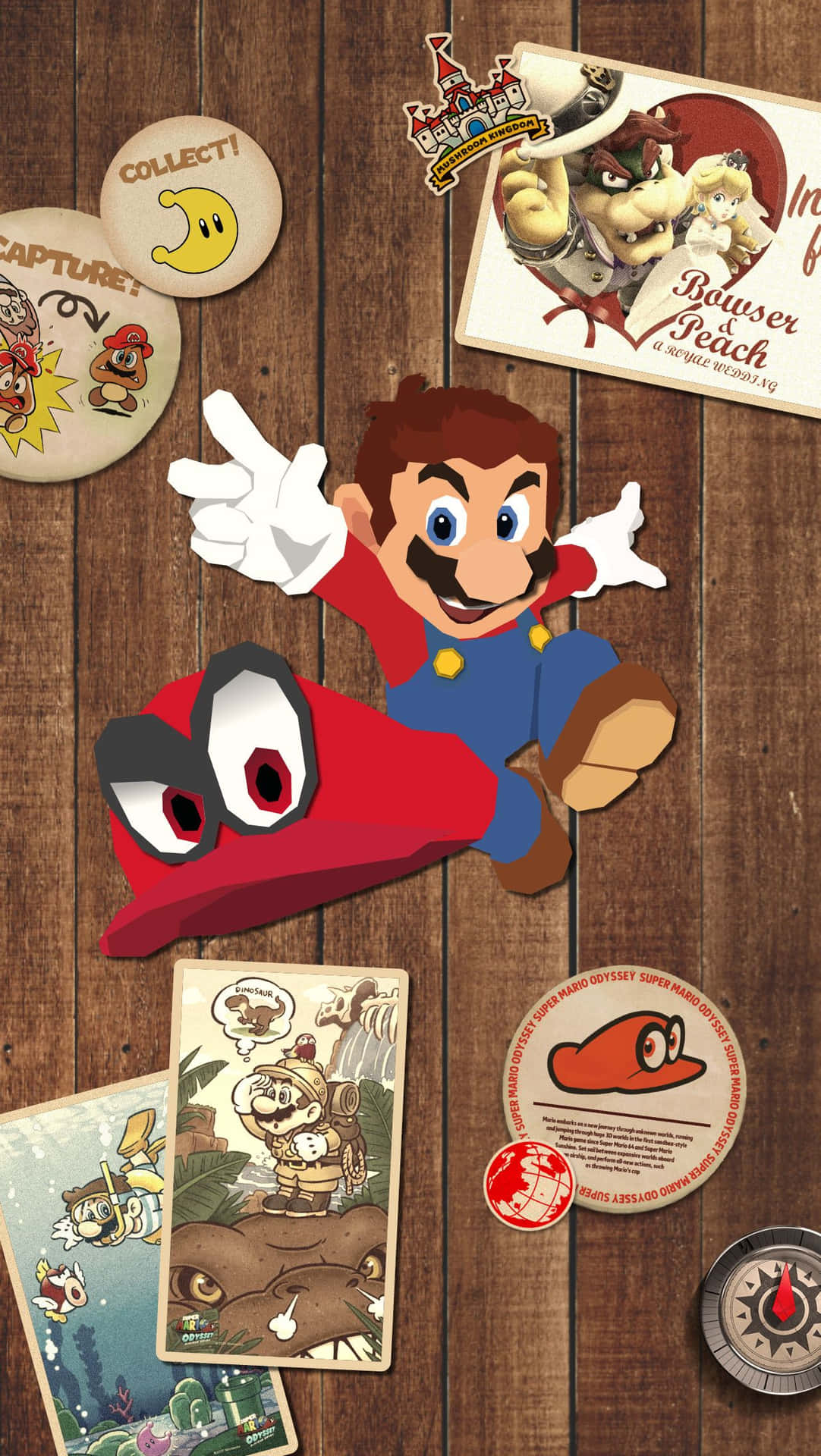 Take the world of Super Mario with you wherever you go! Wallpaper