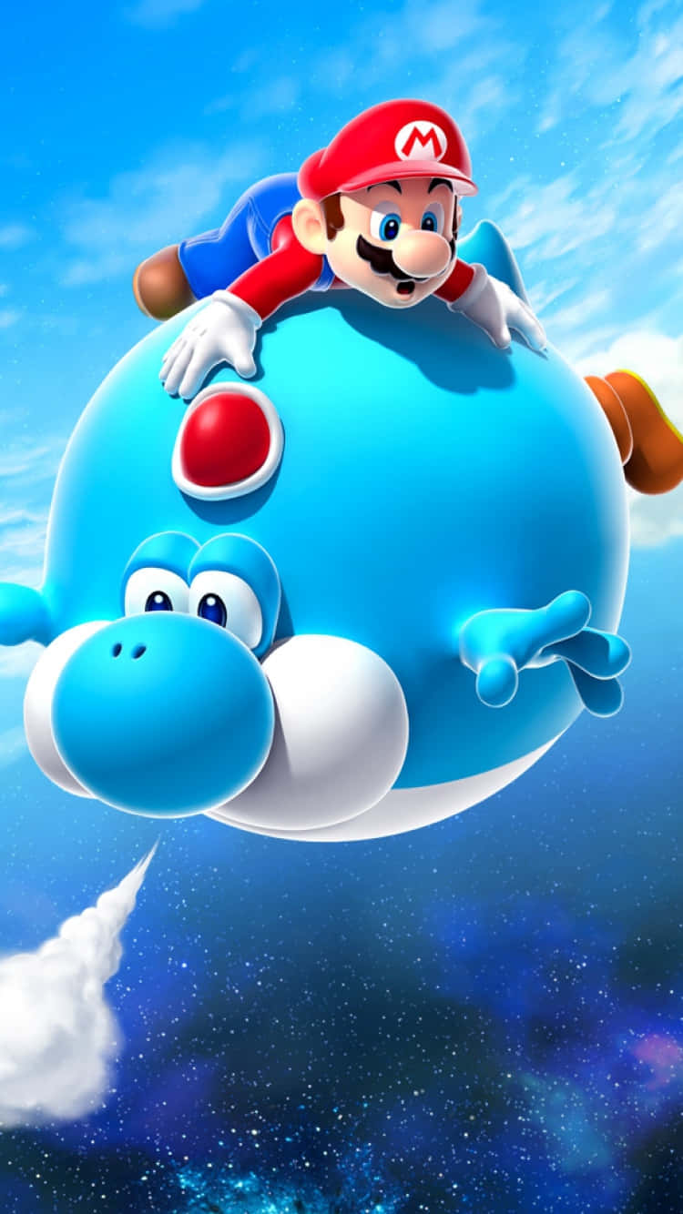 Enter the world of Mario with your Iphone. Wallpaper