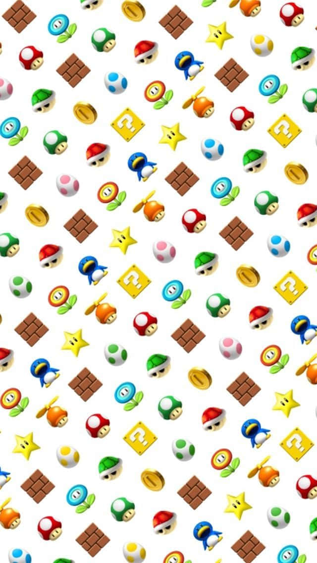 Unlock Exciting Adventures With The Super Mario Iphone Wallpaper