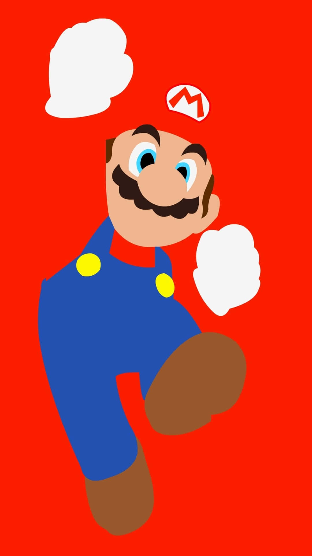 ¡juegasuper Mario En Tu Iphone! Fondo de pantalla