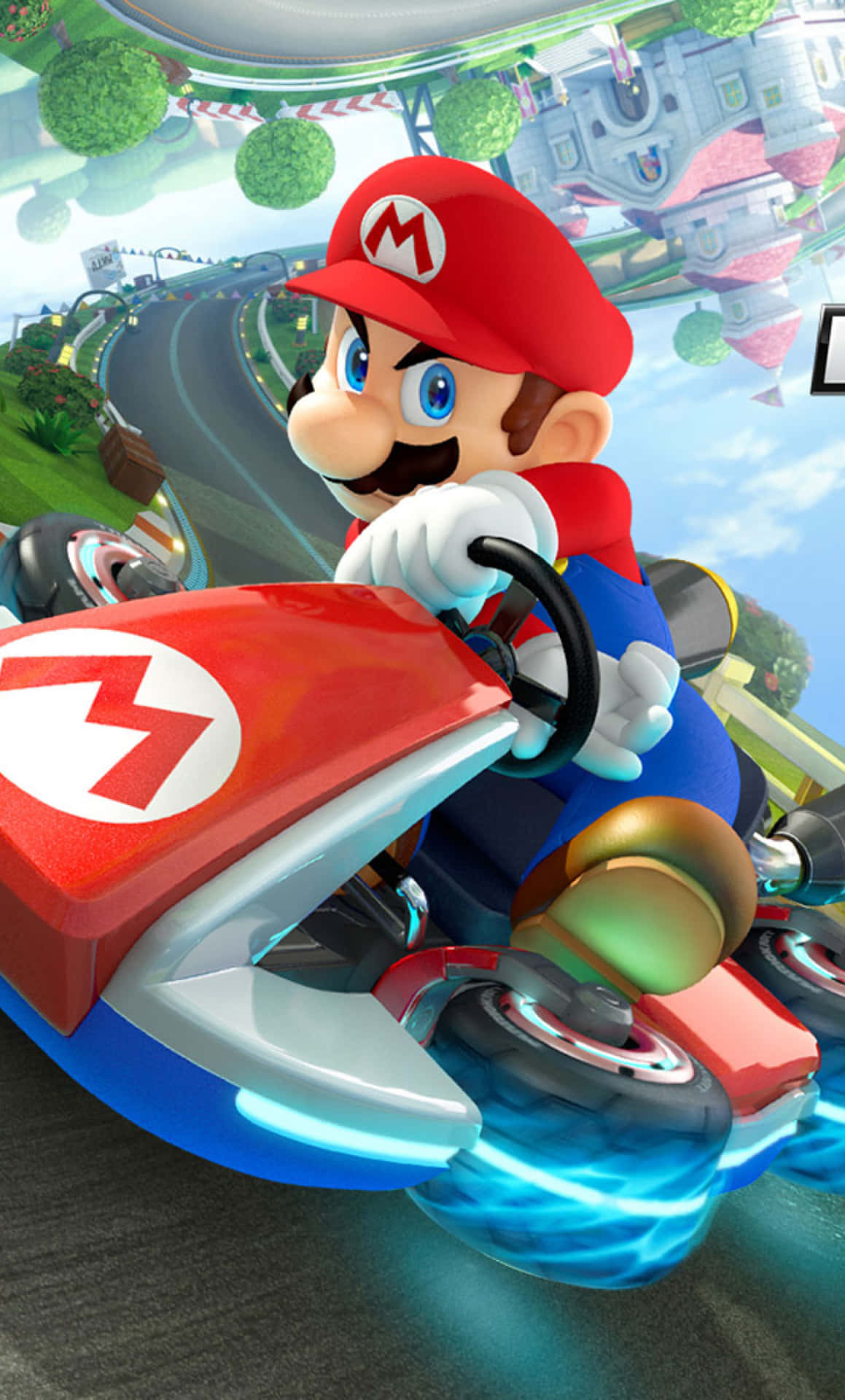 Gør dig klar til at spille Super Mario på din iPhone! Wallpaper