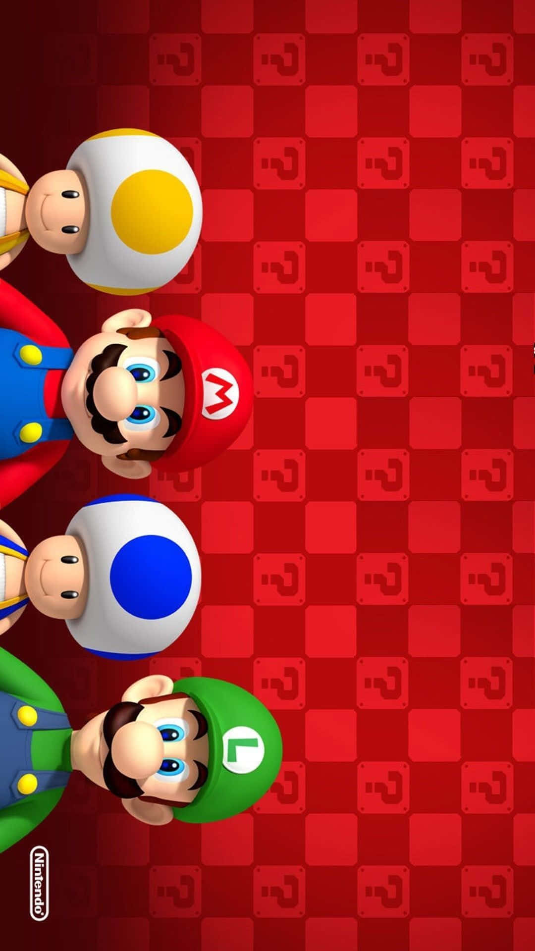 Lås et verden af muligheder op med den nye Super Mario iPhone! Wallpaper
