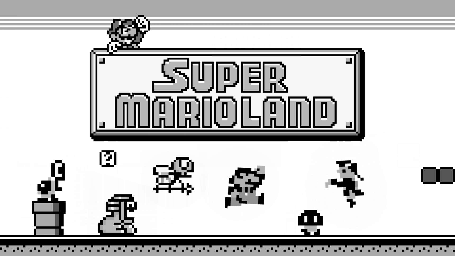 Laaventura De Super Mario Land Comienza Fondo de pantalla