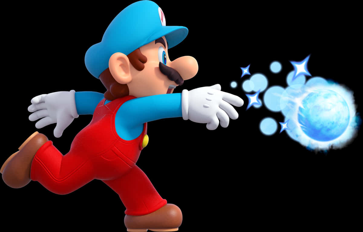 Blue Mario Super Mario Logan Wallpaper