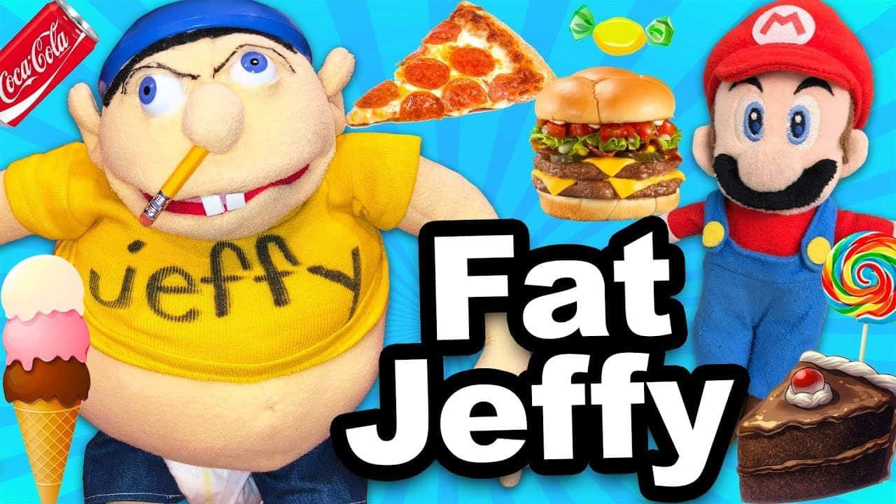 Fat Jeffy Super Mario Logan Wallpaper