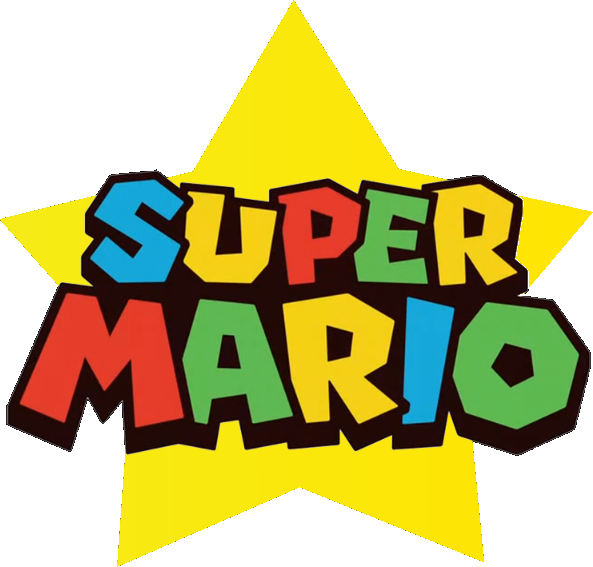 Super Mario Logoon Star PNG