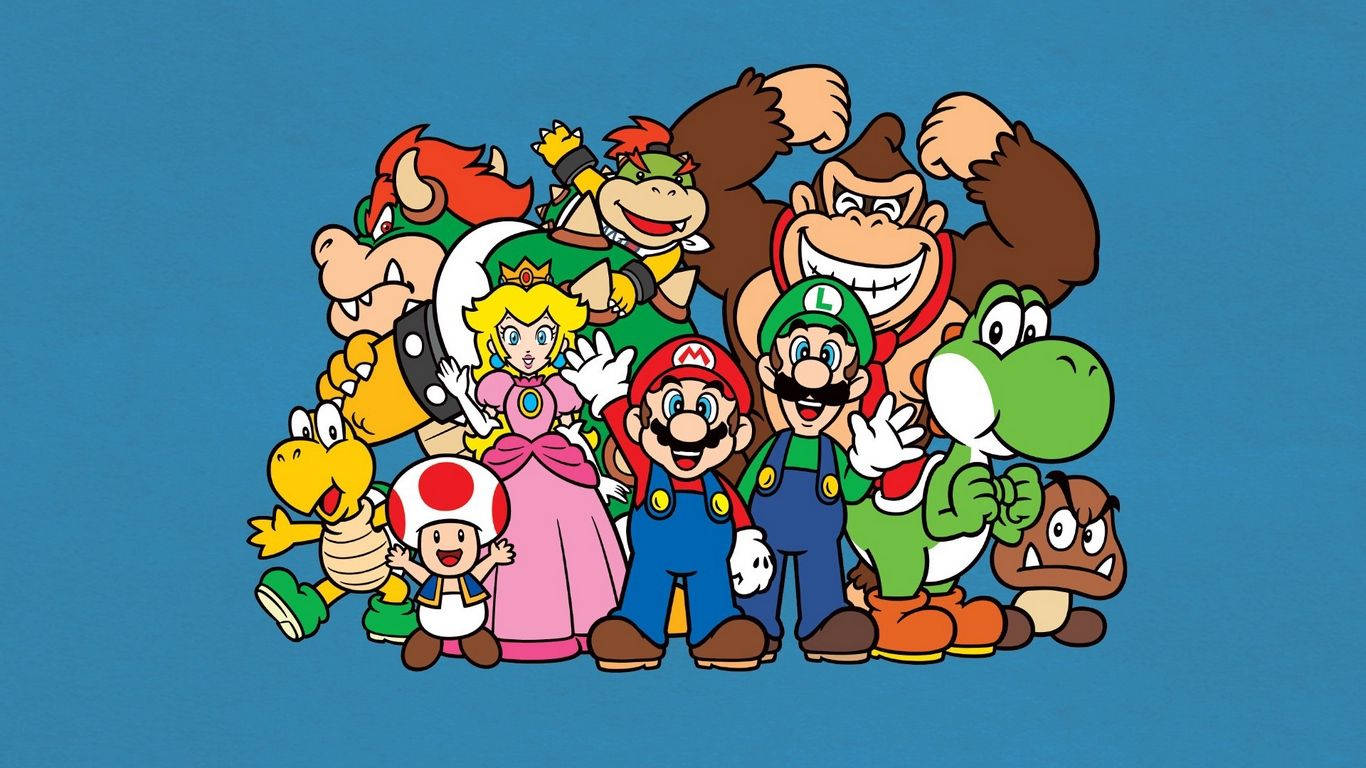 Super Mario, Luigi And Friends