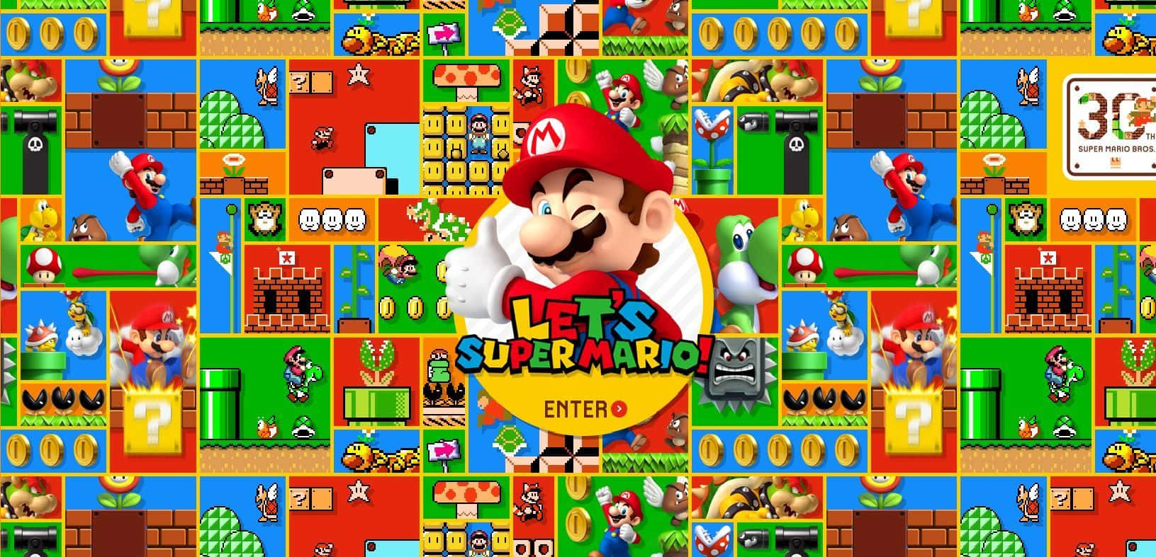 Super Mario Maker Level Creation Fun Wallpaper
