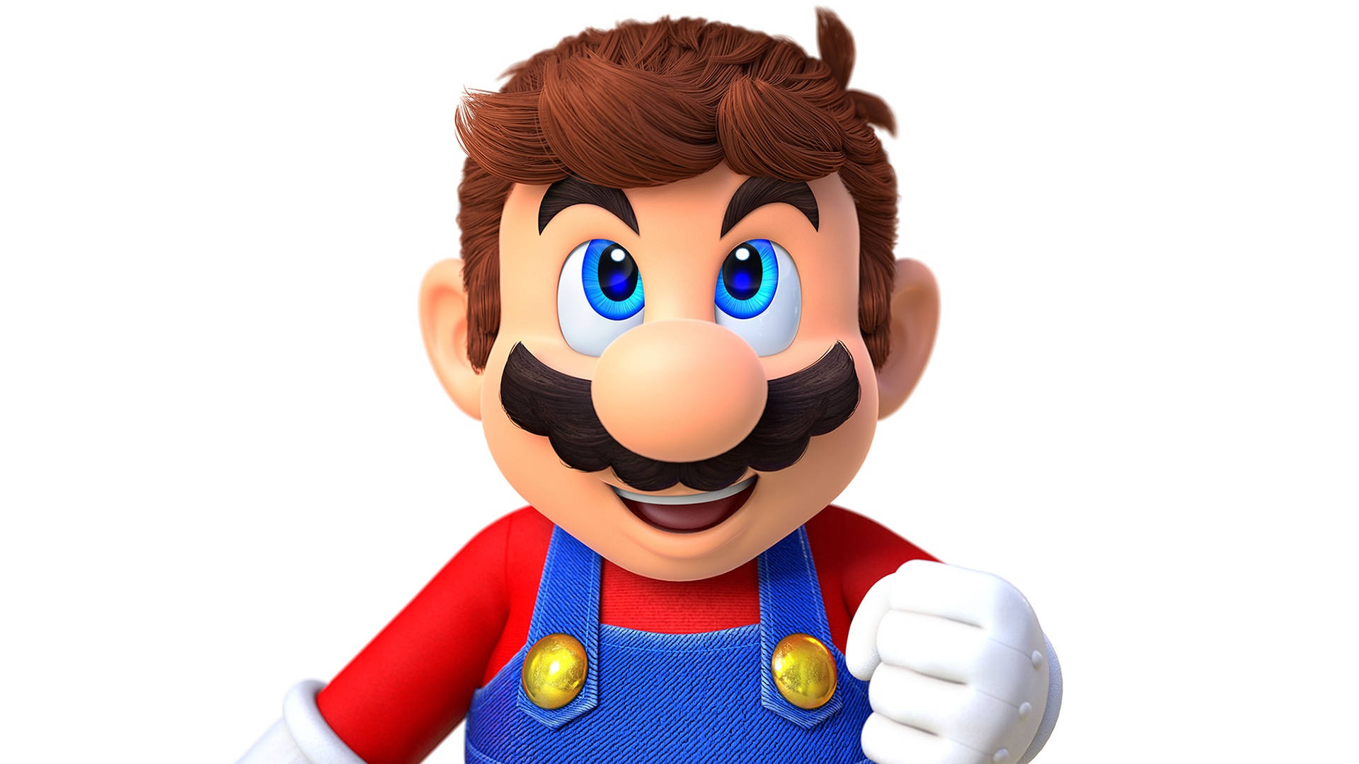 Super Mario Odyssey Mario Happy Face Wallpaper