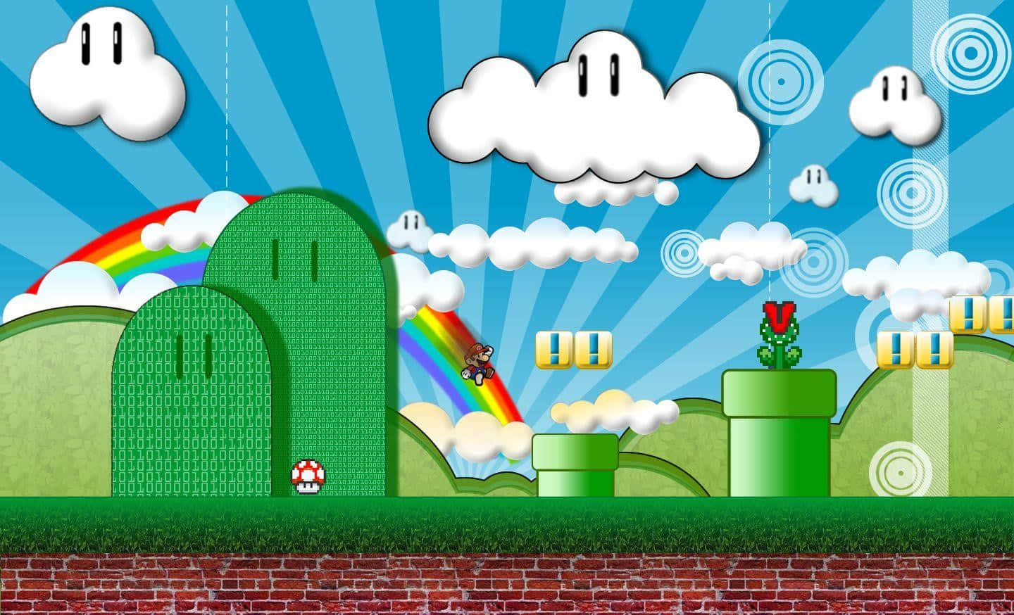 Super Mario takes the classic adventure to a whole new level