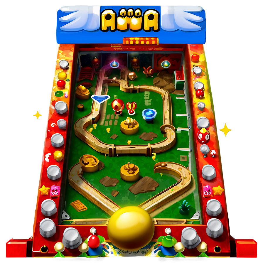 Super Mario Pinball Adventure Png Rxl PNG