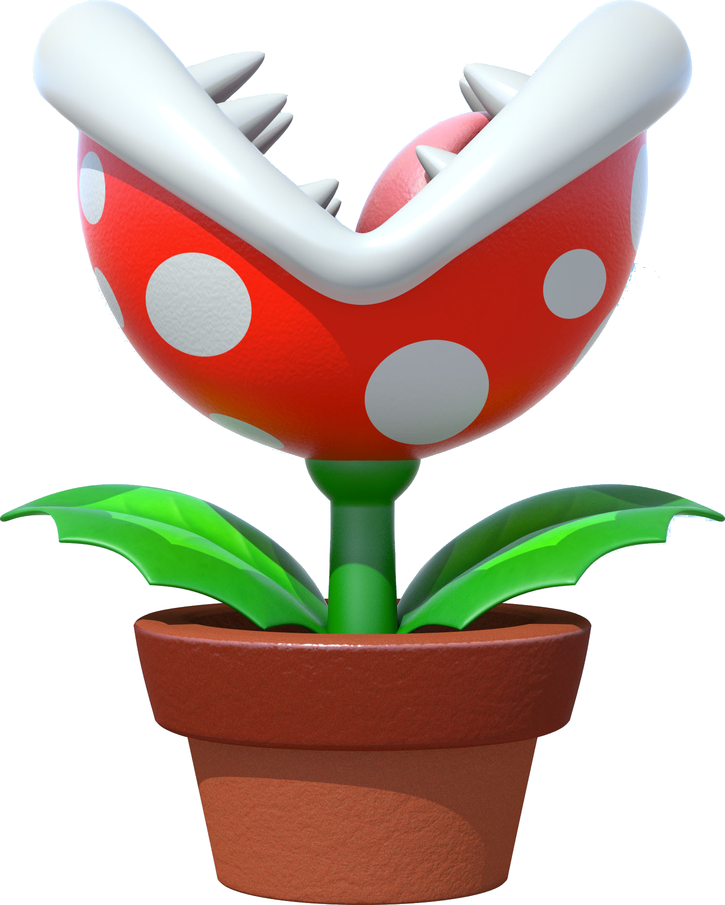 Super Mario Piranha Plant Pot PNG