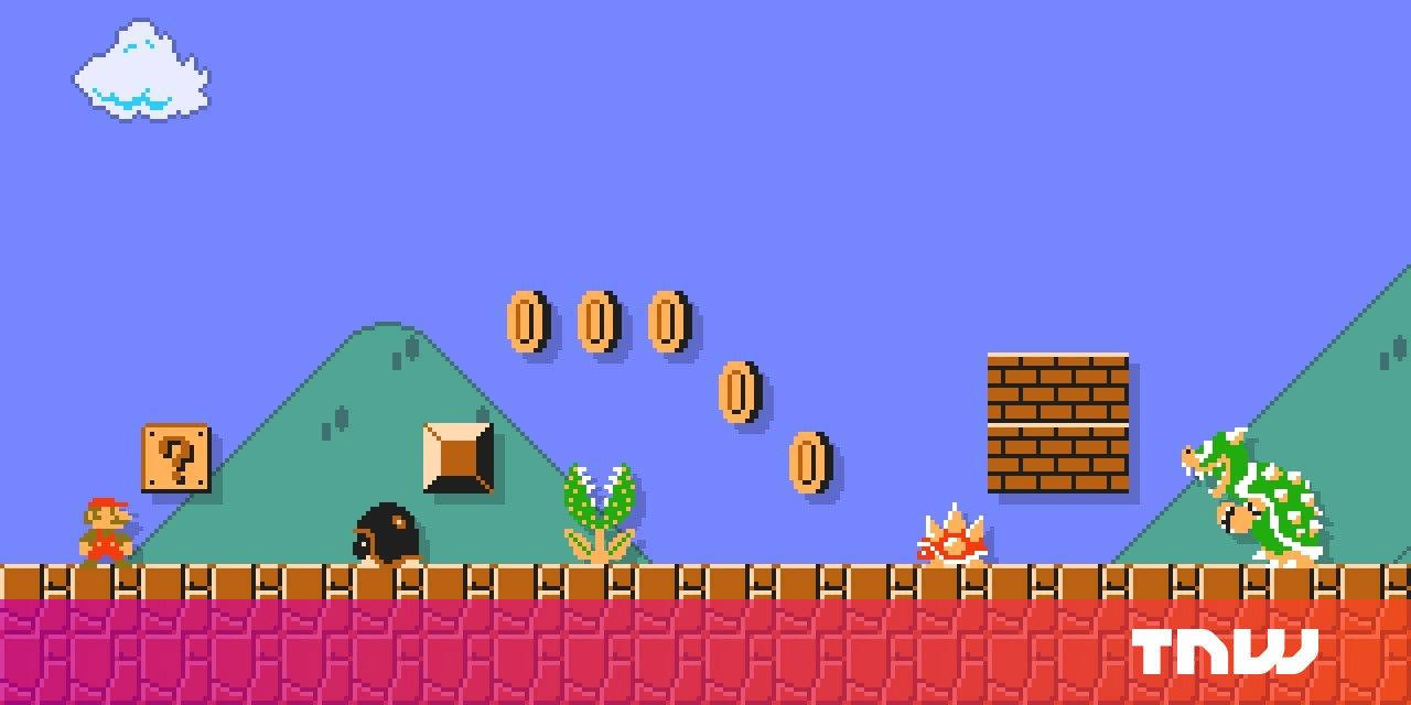 Super Mario Vintage Game