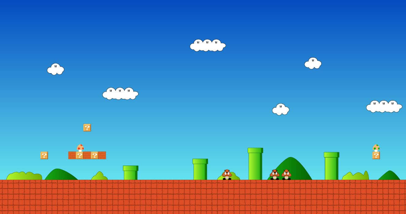 Fundodo Super Mario World 1327 X 702