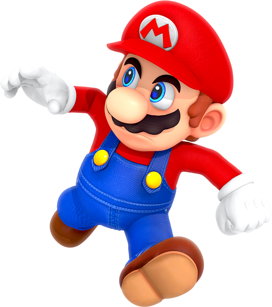 Super Mario3 D Render PNG