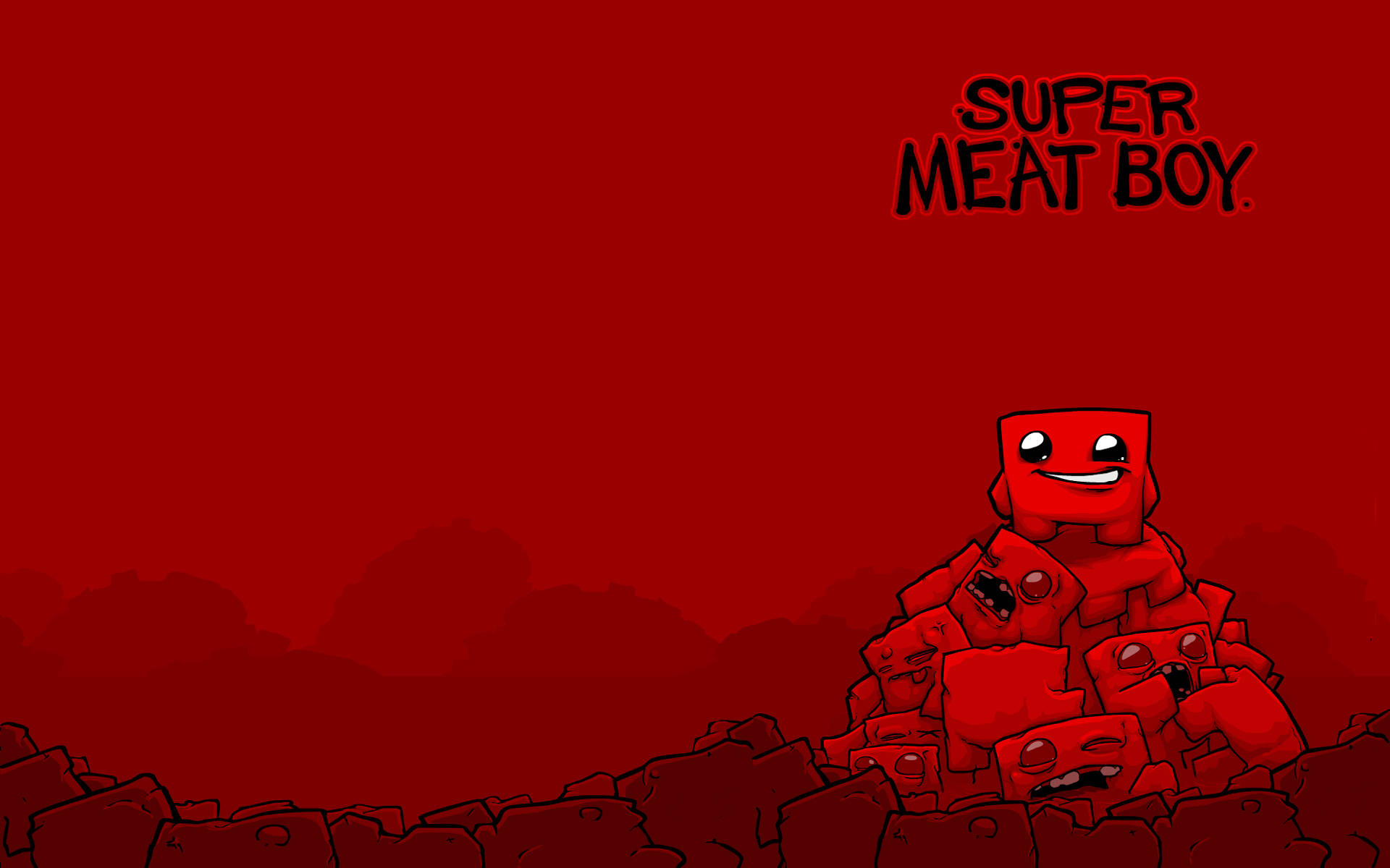 Super Meat Boy Sad Wallpaper