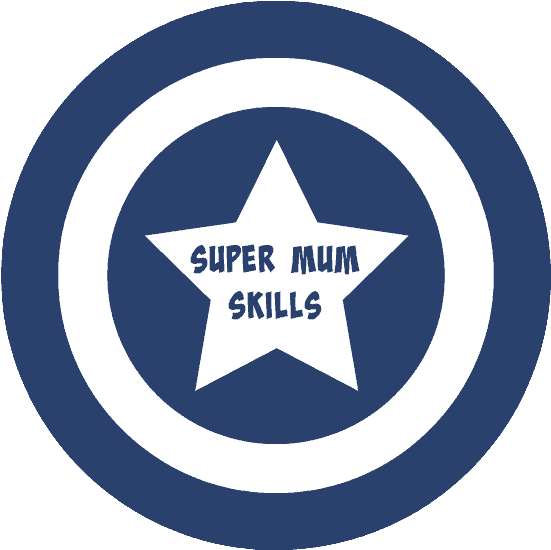 Super Mum Skills Badge PNG