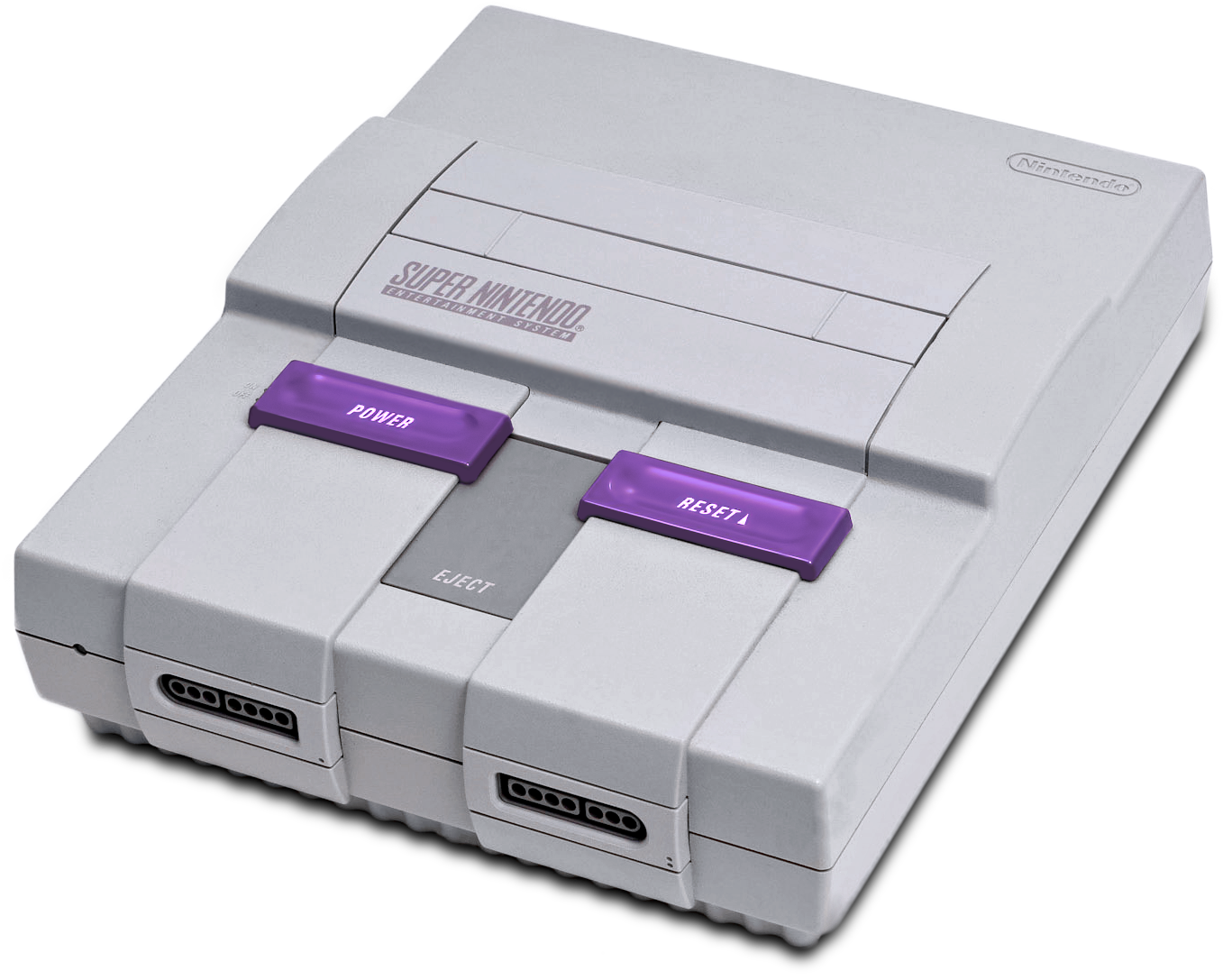 Super Nintendo Console PNG