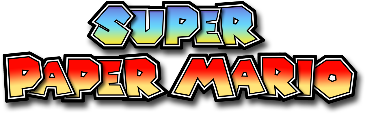Super Paper Mario Logo.png PNG