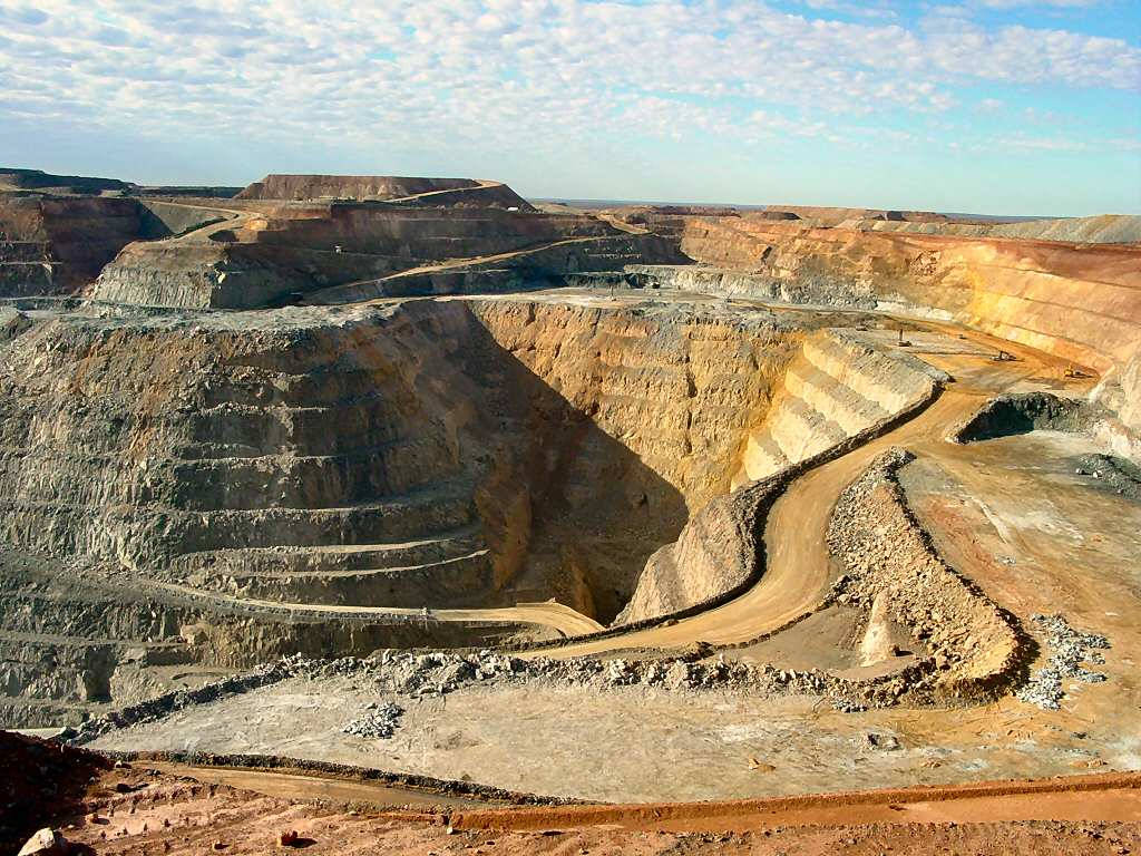 Super Pit Lookout Goldmines In Australia Wallpaper