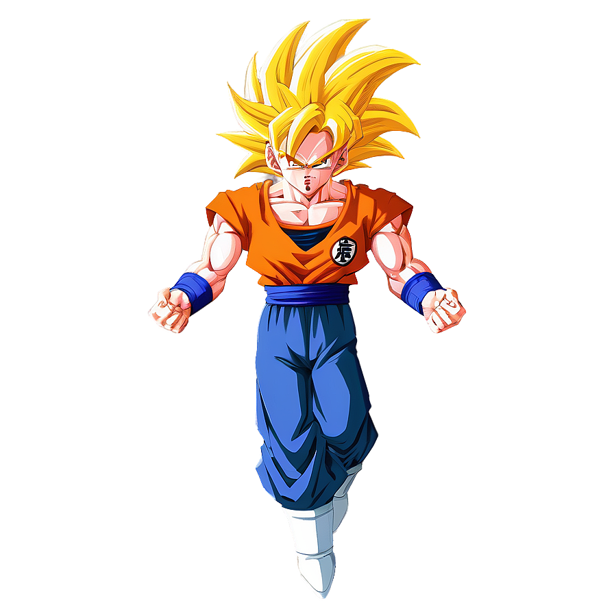 Super Saiyan 3 Goku In Flight Png 06252024 PNG