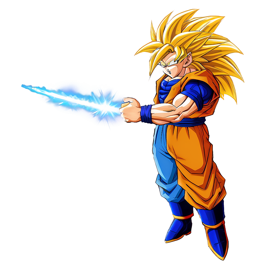 Super Saiyan 3 Goku In Space Png Lgh44 PNG
