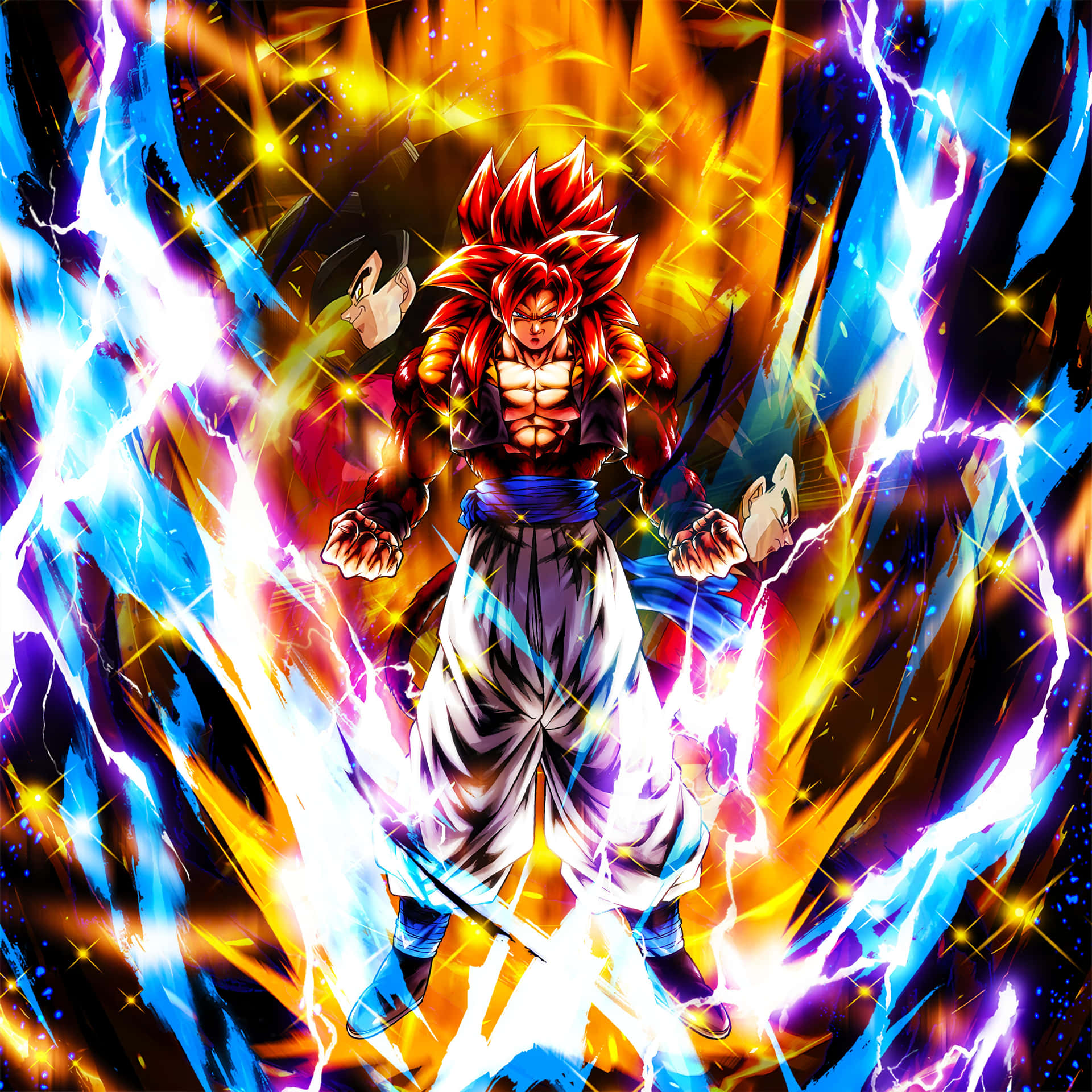 Goku Achieves Super Saiyan 4 Wallpaper