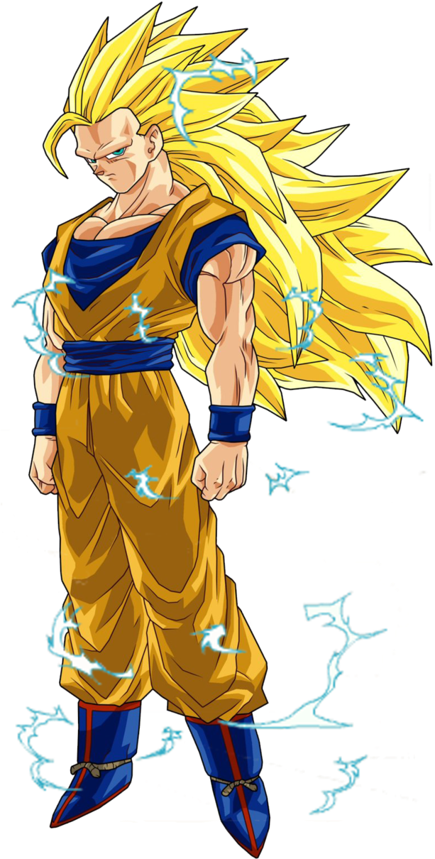 Super Saiyan Aura Illustration PNG