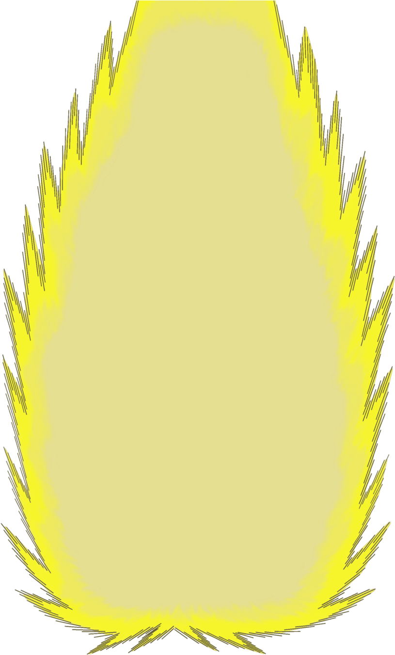 Super Saiyan Aura Illustration.png PNG