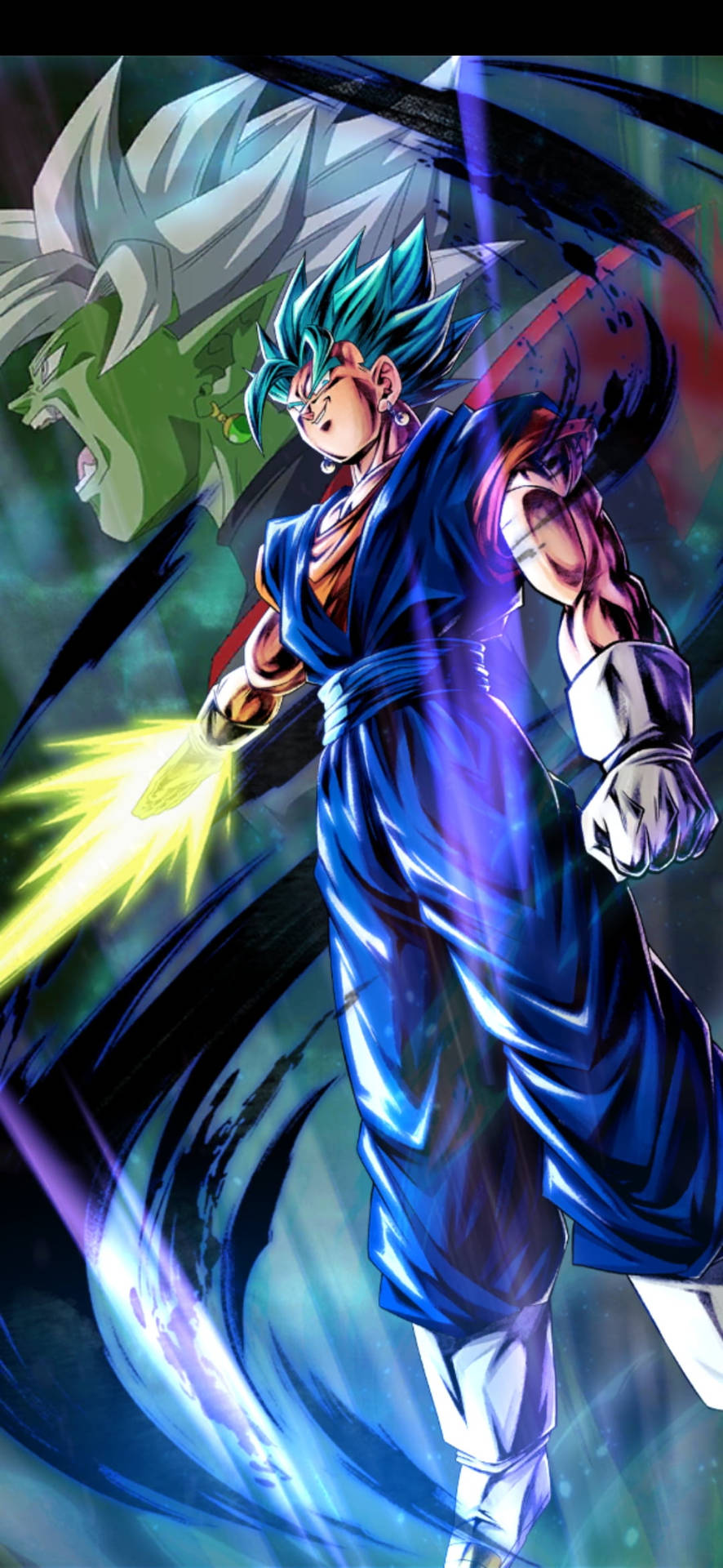 Supersaiyan Blue Y Goku Black En Vivo Fondo de pantalla