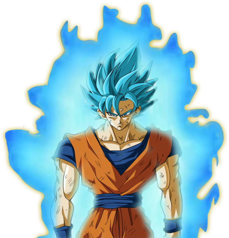 Super Saiyan Blue Aura PNG