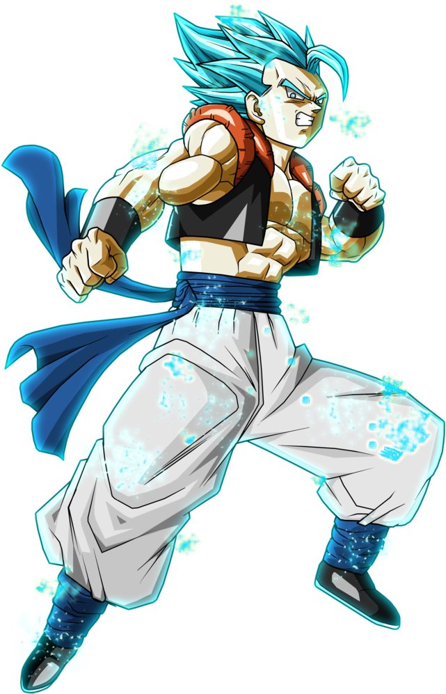 Super Saiyan Blue Aura Character PNG