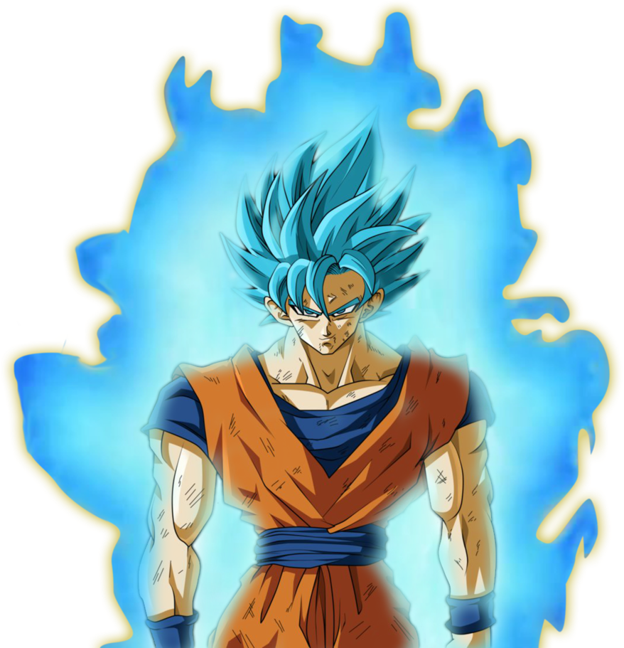 Super Saiyan Blue Aura Goku.png PNG