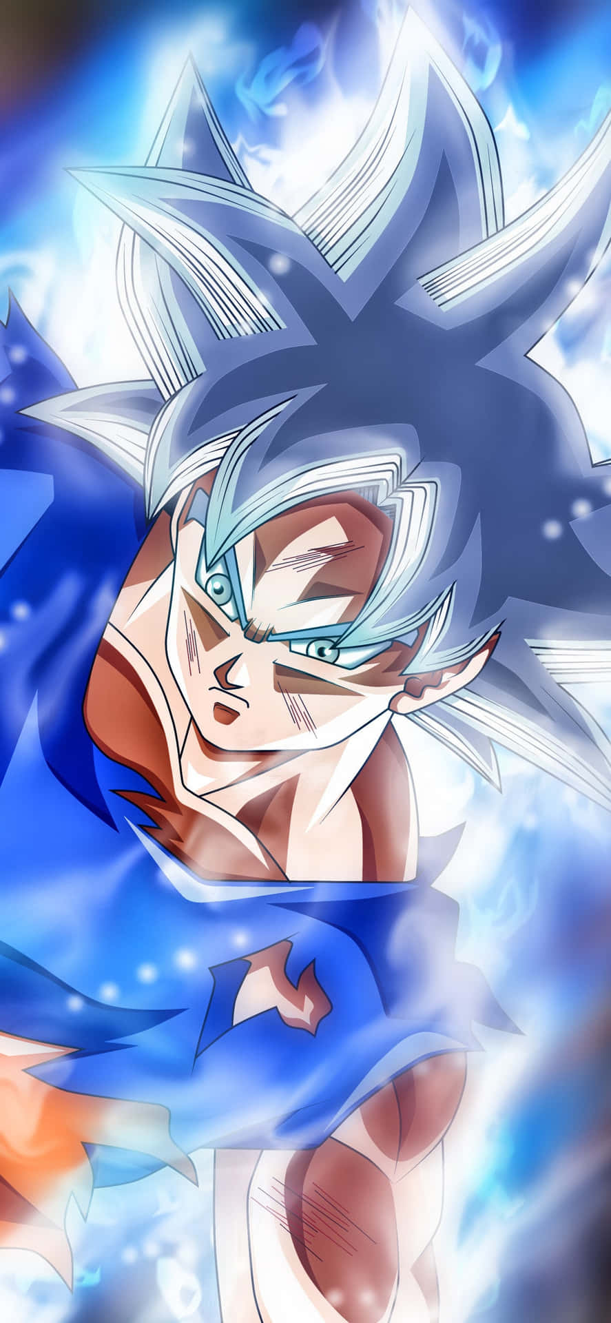 Super Saiyan Blue Goku Power Up Wallpaper