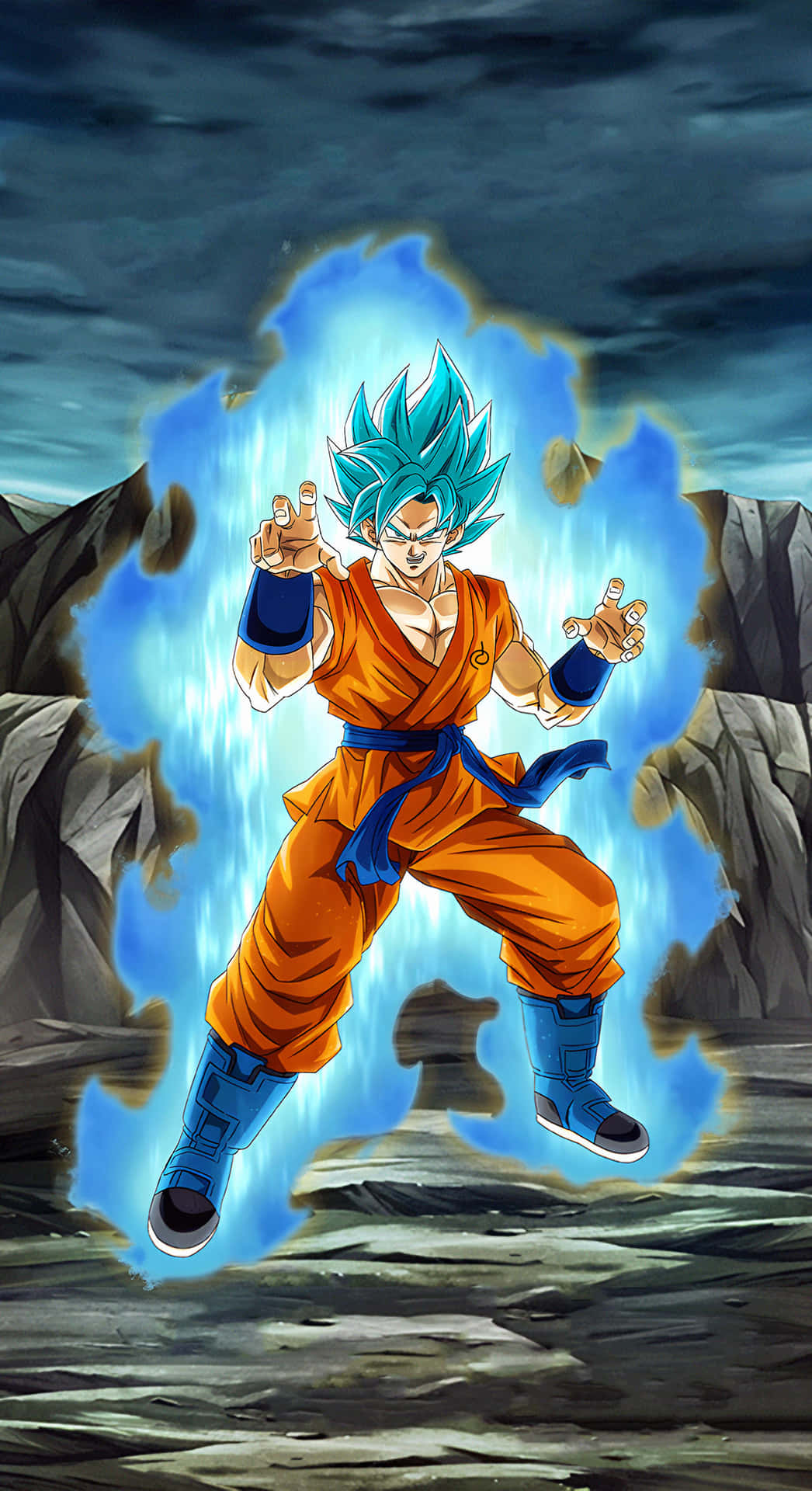 Take your power to the next level with Super Saiyan God Wallpaper