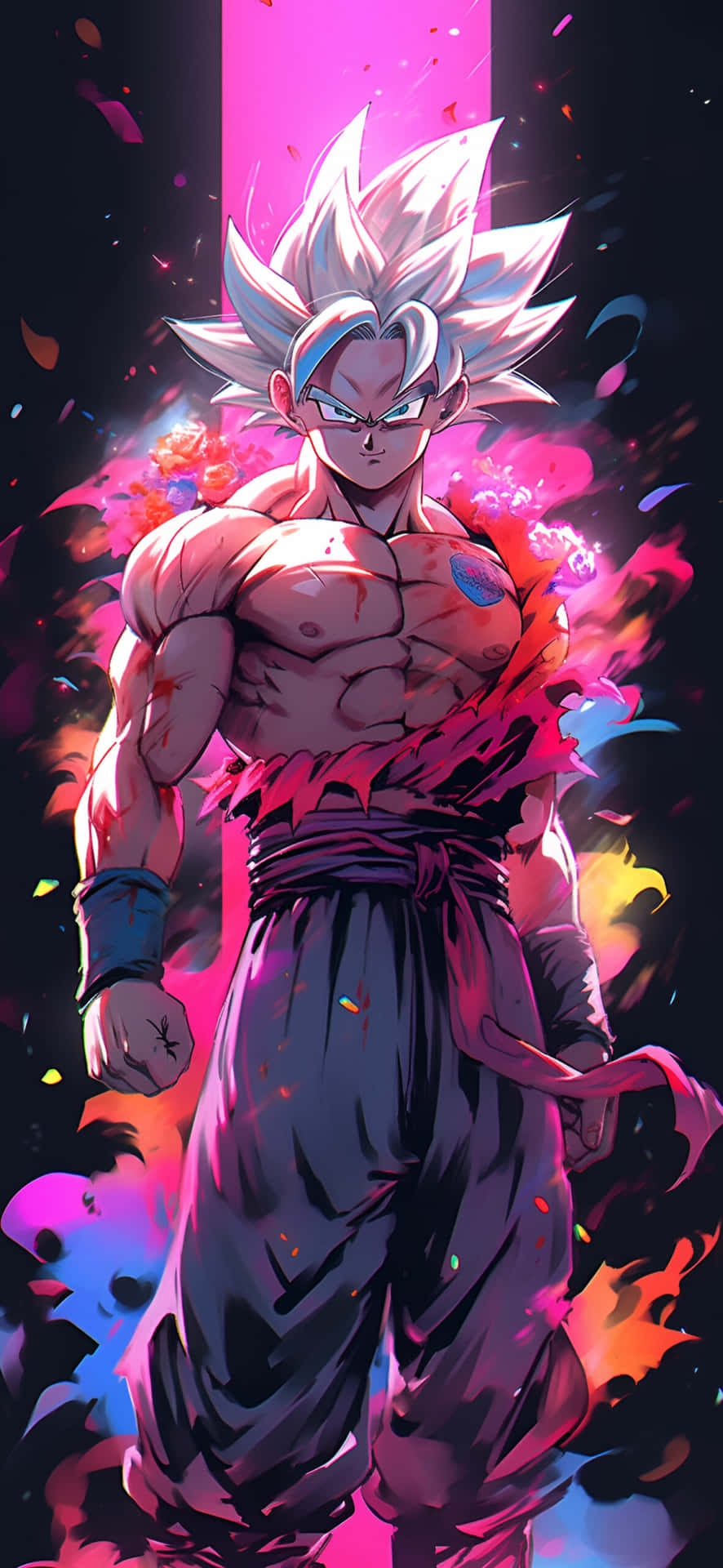 Super Saiyan God Aura Dragon Ball Art Wallpaper