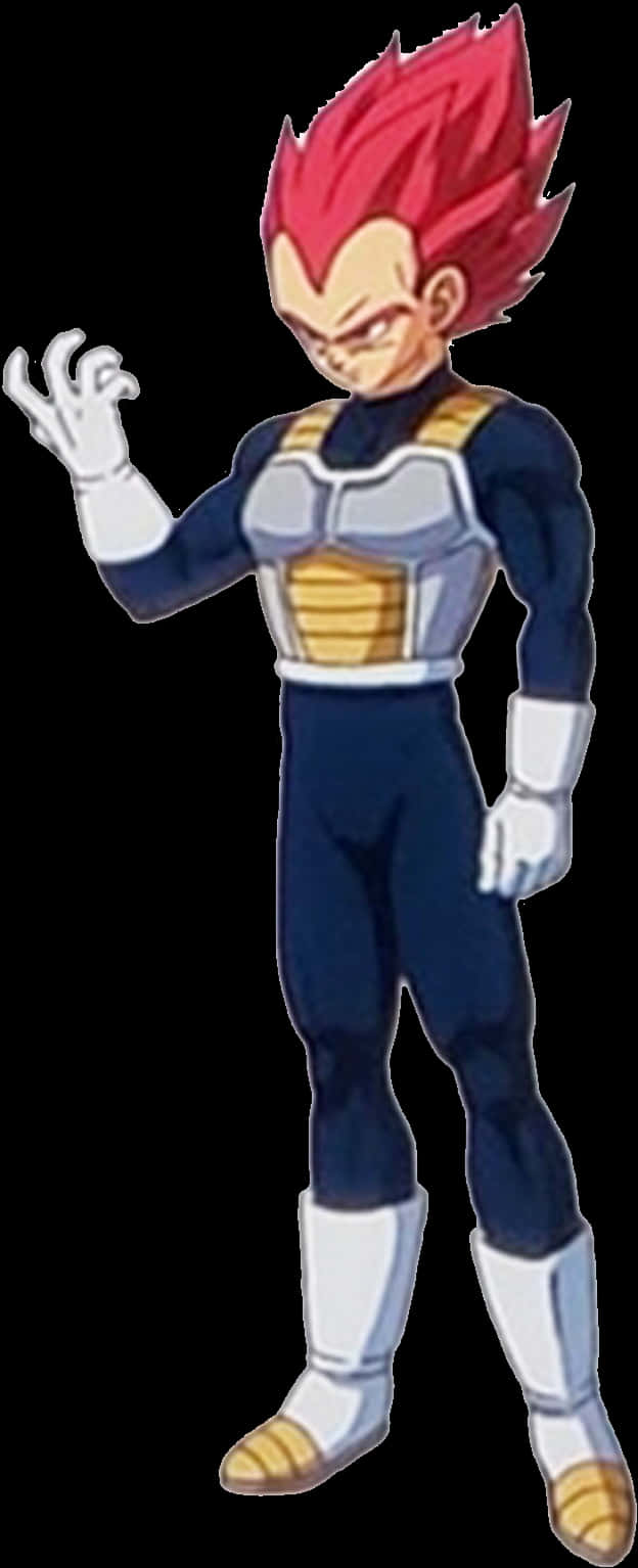 Super Saiyan God Vegeta D B Z PNG