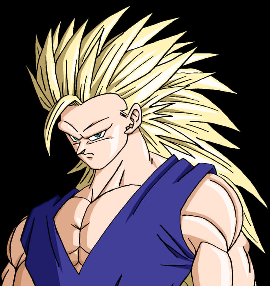 Download Super Saiyan Gohan Illustration | Wallpapers.com