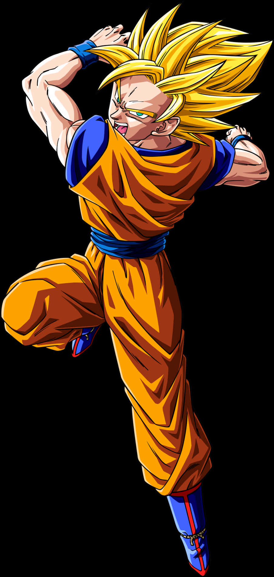 Download Super Saiyan Goku Power Up