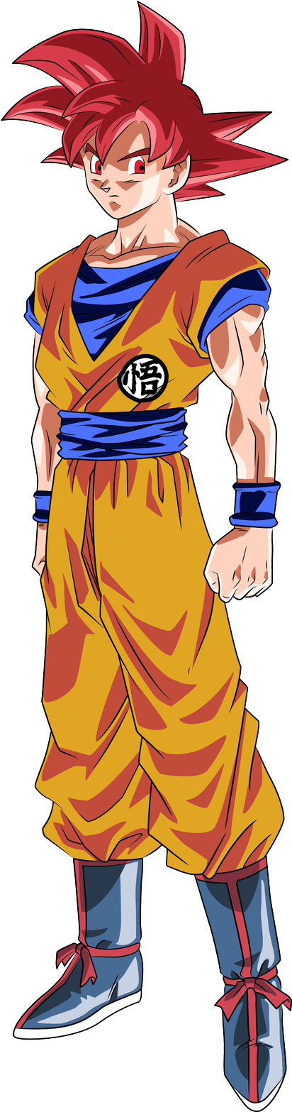 Download Super Saiyan Goku Stance | Wallpapers.com