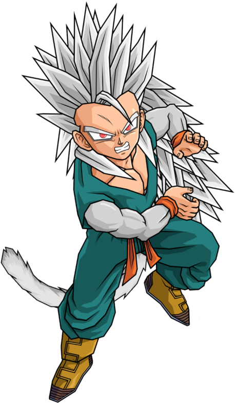 Super Saiyan Krillin Fan Art PNG