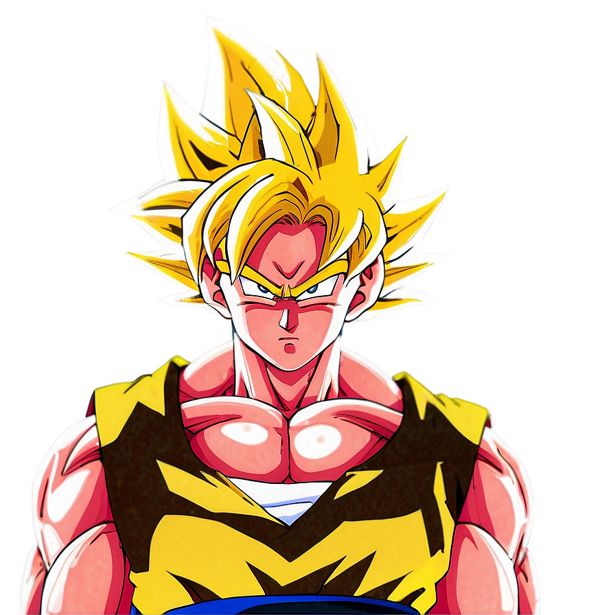 Super Saiyan Level 3 Goku Png Ons PNG