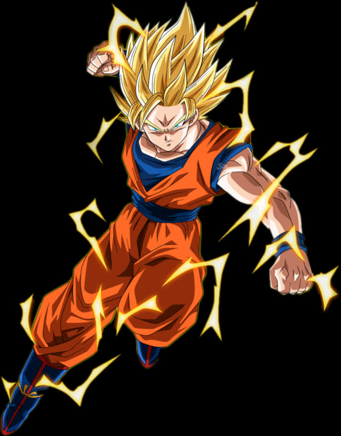 Super Saiyan Power Up PNG