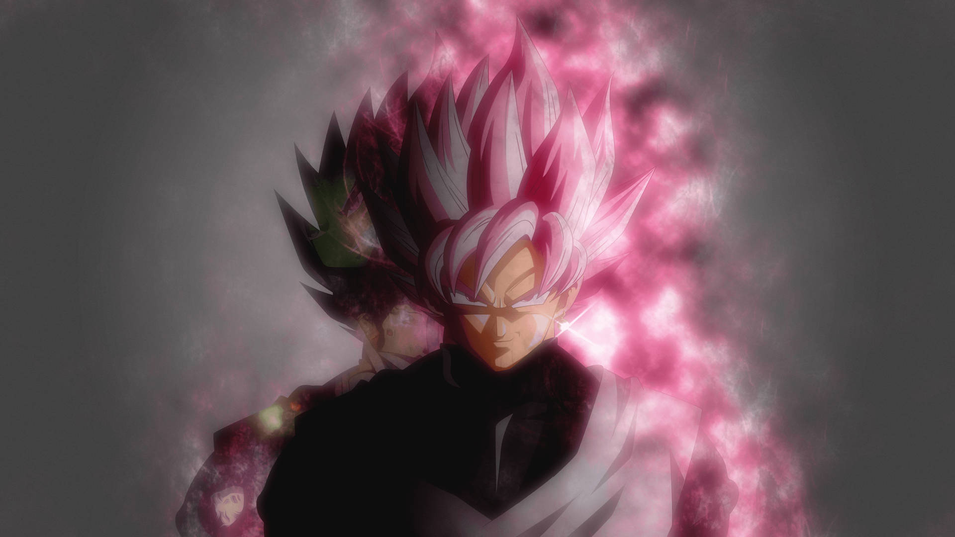 Supersaiyan Rose Goku En Gris. Fondo de pantalla