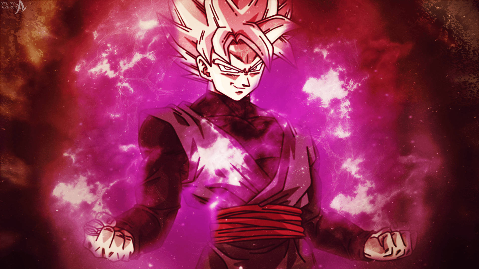 Supersaiyan Rose Goku Pink Aesthetic Would Be Translated As 