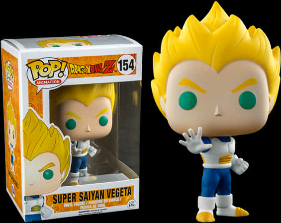 Super Saiyan Vegeta Funko Pop PNG